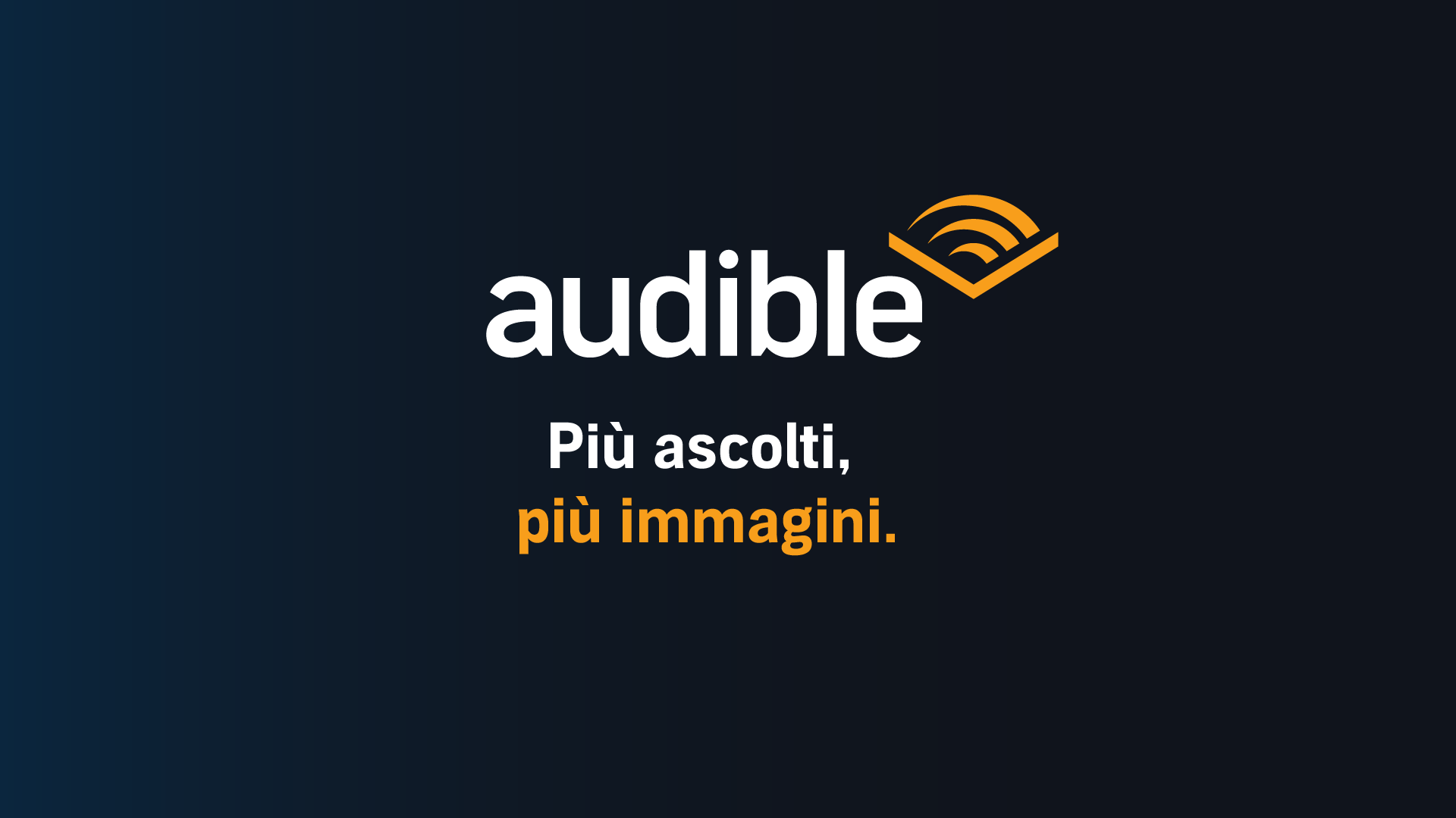 Audible, Più ascolti più immagini